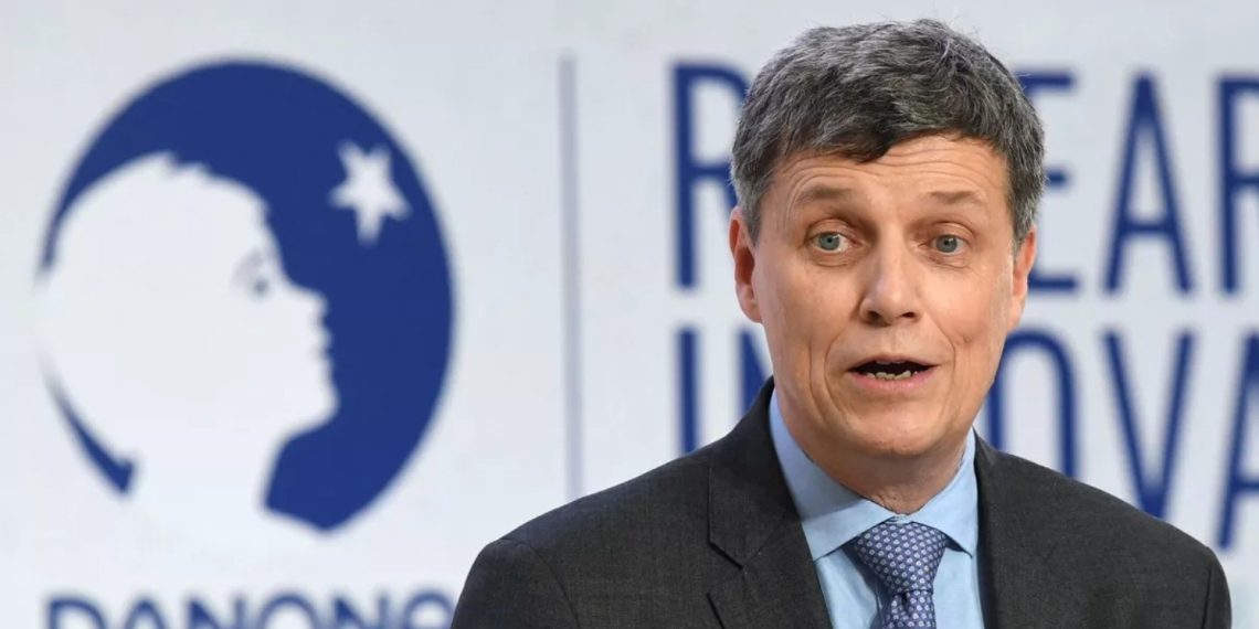 الرئيس التنفيذي لشركة دانون، أنتوان دو سانت أفريك،