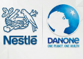شعار شركتي نستله ودانون لأغذية وحليب الأطفال