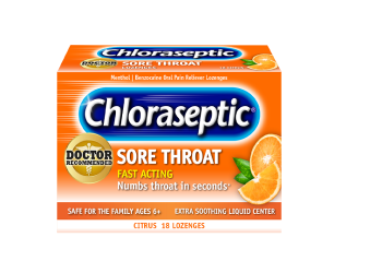 كلوراسيبتيك – CHLORASEPTIC لتخفيف آلام الحلق والفم ومقاومة العدوى