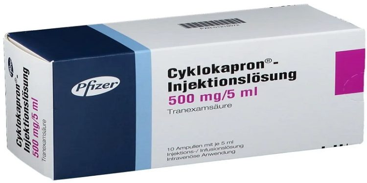 سيكلوكابرون – CYKLOKAPRON لوقف النزيف وتقليل فقدان الدم