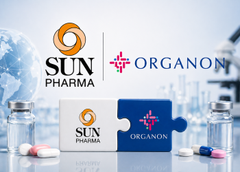 شعار شركتي صن فارما وأورجانون لأدوية صحة المرأة