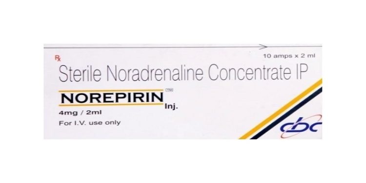 نورايبيرين – NOREPIRIN لعلاج الانخفاض الحاد لضغط الدم والصدمة