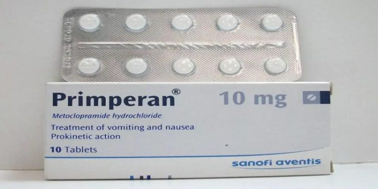 بريمبيران – PRIMPERAN لعلاج الغثيان وارتجاع المريء وخزل المعدة