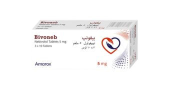 بيفونيب – BIVONEB لعلاج ارتفاع ضغط الدم واضطرابات القلب