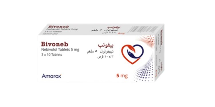 بيفونيب – BIVONEB لعلاج ارتفاع ضغط الدم واضطرابات القلب