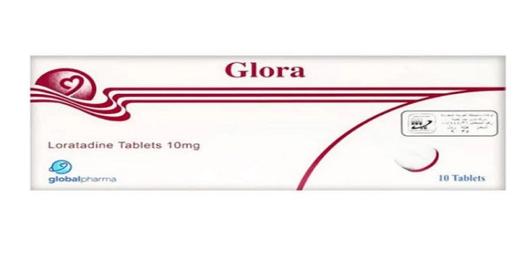 جلورا – GLORA لتخفيف أعراض الحساسية وحمى القش