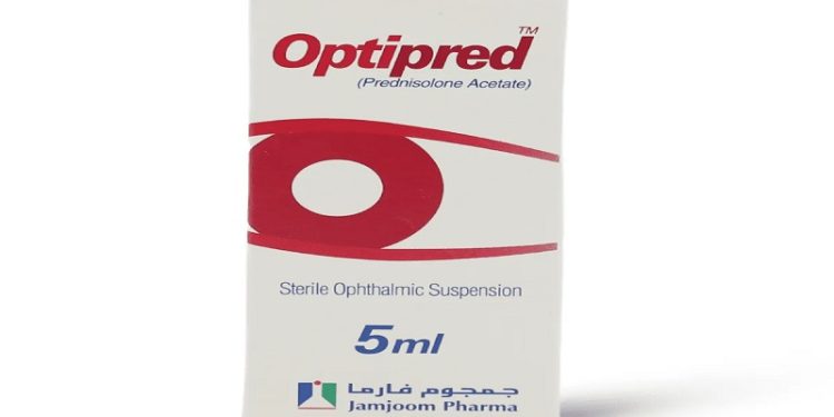 أوبتيبريد – OPTIPRED قطرة عين مضادة للالتهاب والحساسية