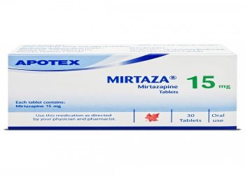 ميرتازا – MIRTAZA لعلاج الاكتئاب والقلق واضطرابات النوم