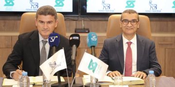 جانب من التوقيع بين نوفو نورديسك وصيدال