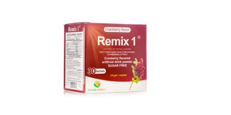 ريمكس 1 – REMIX 1 لدعم صحة المسالك البولية والوقاية من التهاباتها