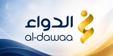 شعار شركة الدواء للخدمات الطبية