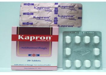 كابرون – KAPRON لتقليل النزيف وعلاج غزارة الدورة الشهرية
