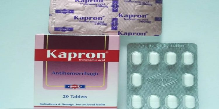 كابرون – KAPRON لتقليل النزيف وعلاج غزارة الدورة الشهرية