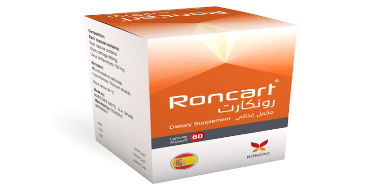 رونكارت – RONCART كبسولات لتعزيز صحة المفاصل والأوتار والأربطة