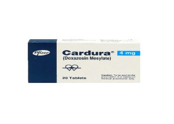 كارديورا – CARDURA لعلاج ارتفاع ضغط الدم وتضخم البروستاتا
