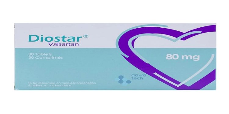 دياستور - DIOSTAR لعلاج ارتفاع ضغط الدم وقصور القلب