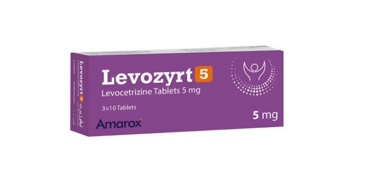 ليفوزيرت – LEVOZYRT لعلاج الحساسية والرشح والشرى والحكة