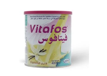 فيتافوس جونيور – VITAFOS JUNIOR حليب أطفال بالفانيلا لدعم الاحتياجات الغذائية