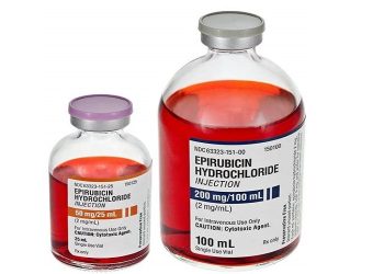 ايبيروبوسين – EPIRUBICIN لعلاج سرطان الثدي وبعض أنواع السرطان