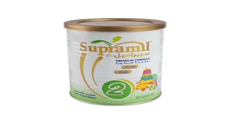 سوبراميل 2 – SUPRAMIL 2 حليب الأطفال من عمر 6 إلى 12 شهرًا