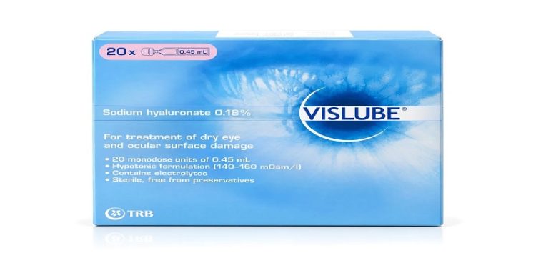 فيزلوب – VISLUBE لعلاج جفاف العين وترطيبها