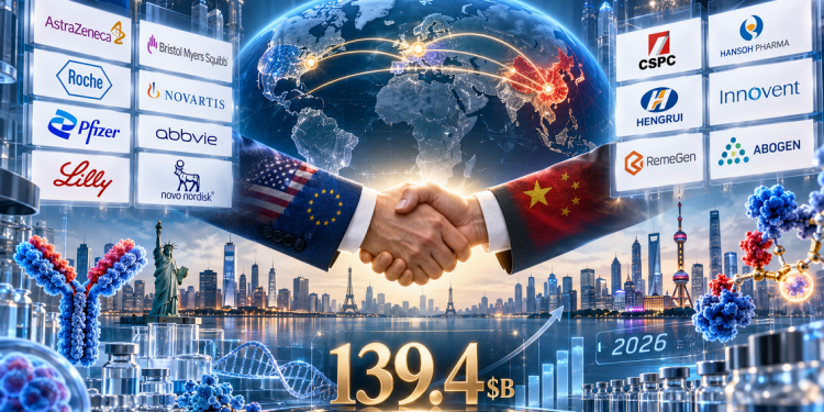 أكبر صفقات شركات الأدوية الصينية مع الشركات العالمية خلال 2026 في مجالات السرطان والسمنة والسكري بقيم محتملة تتجاوز 139 مليار دولار.